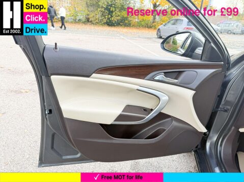 Vauxhall Insignia 2.8i Turbo V6 Elite Nav Saloon 4dr Petrol Auto 4WD Euro 5 (260 ps) 40