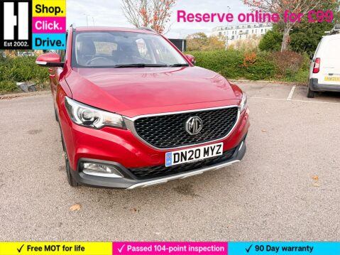 MG ZS 1.5 VTi-TECH Exclusive SUV 5dr Petrol Manual Euro 6 (s/s) (106 ps) 12