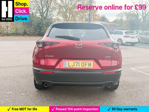 Mazda CX-30 2.0 e-SKYACTIV G MHEV Sport Lux SUV 5dr Petrol Manual Euro 6 (s/s) (122 ps) 5
