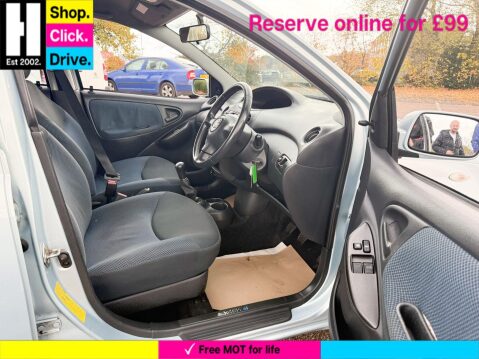 Toyota Yaris 1.3 VVT-i Blue Hatchback 5dr Petrol Manual (133 g/km, 85 bhp) 21