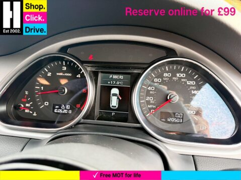 Audi Q7 3.0 TDI V6 S line Plus SUV 5dr Diesel Tiptronic quattro Euro 5 (s/s) (245 p 59