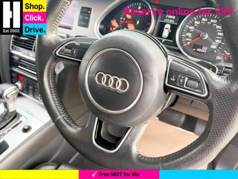 Audi Q7 3.0 TDI V6 S line Plus SUV 5dr Diesel Tiptronic quattro Euro 5 (s/s) (245 p 61