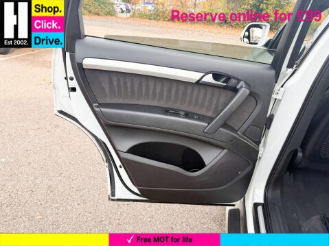 Audi Q7 3.0 TDI V6 S line Plus SUV 5dr Diesel Tiptronic quattro Euro 5 (s/s) (245 p 50