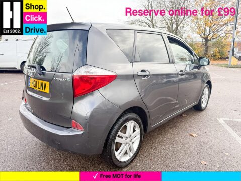 Toyota Verso 1.33 Dual VVT-i T Spirit MPV 5dr Petrol Manual Euro 5 (98 ps) 14