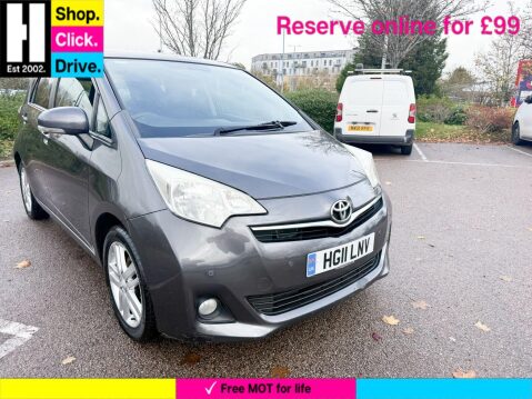 Toyota Verso 1.33 Dual VVT-i T Spirit MPV 5dr Petrol Manual Euro 5 (98 ps) 12