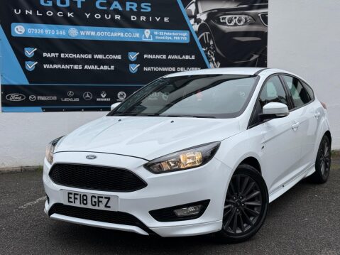 Ford Focus 1.0T EcoBoost ST-Line Euro 6 (s/s) 5dr 7