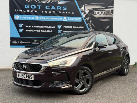 DS DS 5 2.0 BlueHDi Prestige Euro 6 (s/s) 5dr 7