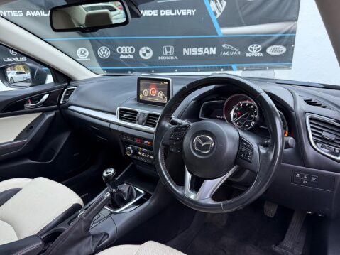 Mazda 3 2.0 SKYACTIV-G Sport Nav Fastback Euro 5 (s/s) 4dr 17
