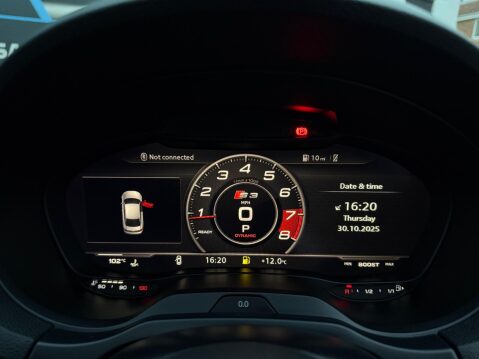 Audi S3 2.0 TFSI Black Edition S Tronic quattro Euro 6 (s/s) 4dr 45