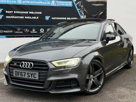 Audi S3 2.0 TFSI Black Edition S Tronic quattro Euro 6 (s/s) 4dr 7