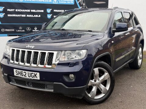 Jeep Grand Cherokee 3.0 V6 CRD Overland Auto 4WD Euro 5 5dr 7