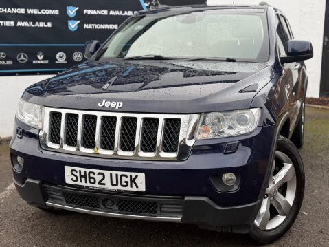 Jeep Grand Cherokee 3.0 V6 CRD Overland Auto 4WD Euro 5 5dr 6