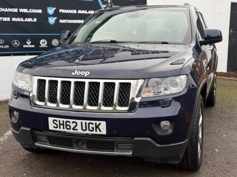 Jeep Grand Cherokee 3.0 V6 CRD Overland Auto 4WD Euro 5 5dr 8
