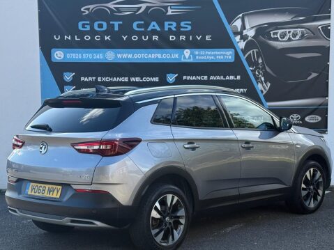 Vauxhall Grandland X 1.2 Turbo Sport Nav Euro 6 (s/s) 5dr 10