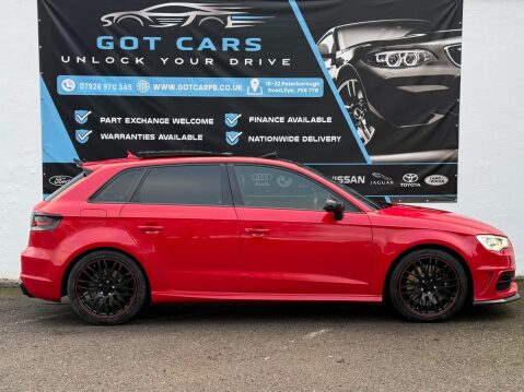 Audi S3 2.0 TFSI Sportback S Tronic quattro Euro 6 (s/s) 5dr 4