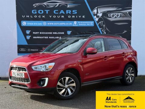 Mitsubishi Asx 2.2 DI-D 4 Auto 4WD Euro 5 (s/s) 5dr 1