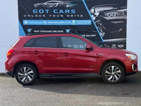 Mitsubishi Asx 2.2 DI-D 4 Auto 4WD Euro 5 (s/s) 5dr 4