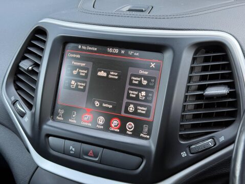 Jeep Cherokee 2.2 MultiJetII Overland Auto 4WD Euro 6 (s/s) 5dr 89