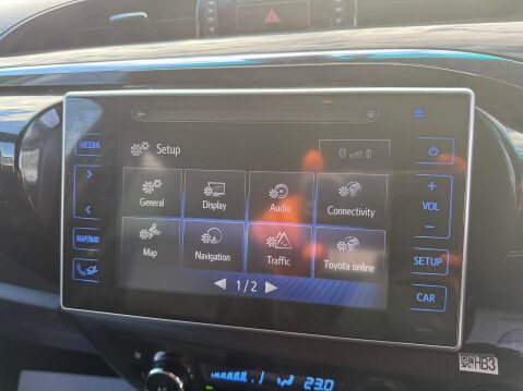 Toyota Hilux 2.4 D-4D Invincible X Pickup Double Cab 4dr Diesel Auto 4WD Euro 6 (TSS, 3. 25