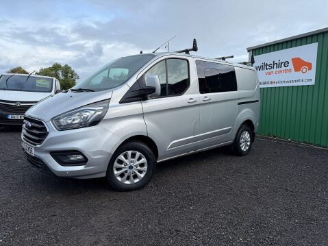 Ford Transit Custom 2.0 300 EcoBlue Limited Crew Van Double Cab 5dr Diesel Manual L1 H1 Euro 6 7