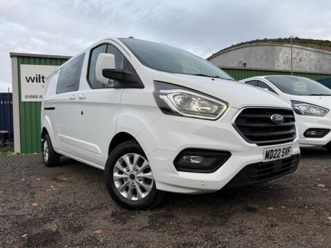 Ford Transit Custom 2.0 300 EcoBlue Limited Crew Van Double Cab 5dr Diesel Manual L2 H1 Euro 6 7