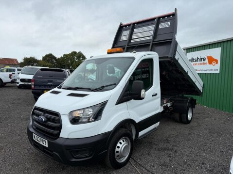 Ford Transit 350 EcoBlue HD Leader tipper twin wheel AIRCON 2dr Diesel Manual RWD L2 Eu 7
