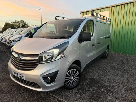 Vauxhall Vivaro 1.6 CDTi 2900 Sportive Panel Van 5dr Diesel Manual L2 H1 Euro 6 (120 ps)