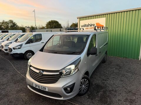 Vauxhall Vivaro 1.6 CDTi 2900 Sportive Panel Van 5dr Diesel Manual L2 H1 Euro 6 (120 ps) 2