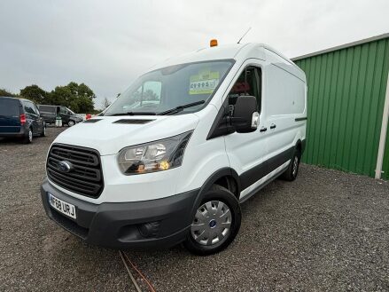 Ford Transit 2.0 350 EcoBlue P/Van Diesel Man RWD L2 H2 Euro 6 130 ps Air Con & Racking