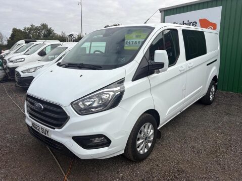 Ford Transit Custom 300 EcoBlue Limited LWB D/CAB 2.0 5dr Combi Van Manual Diesel 1