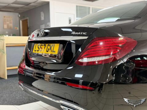 Mercedes-Benz E Class 2.0 E220d SE G-Tronic+ 4MATIC Euro 6 (s/s) 4dr 17