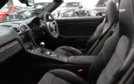 Porsche Boxster Spyder with Huge Specification and Full Porsche Service History 5