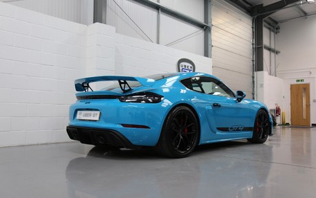 Porsche 718 Cayman GT4 - Stunning Car in Miami Blue with a Great Spec 26