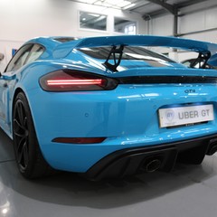Porsche 718 Cayman GT4 - Stunning Car in Miami Blue with a Great Spec 1