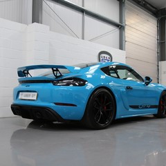Porsche 718 Cayman GT4 - Stunning Car in Miami Blue with a Great Spec 3