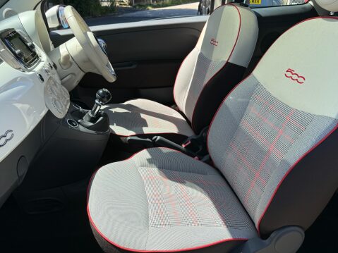 Fiat 500 LOUNGE 17,645 MILES 19