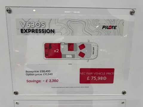 Pilote V630S Expression 2026 MODEL - SHOW PRICE THIS WEEK ONLY 13