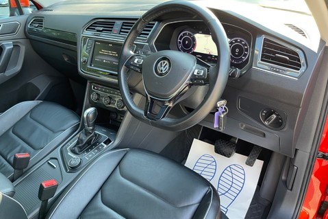 Volkswagen Tiguan SEL TDI BMT 4MOTION DSG - LEATHER -HABANERO ORANGE -APPLE CAR PLAY -ULEZ 14