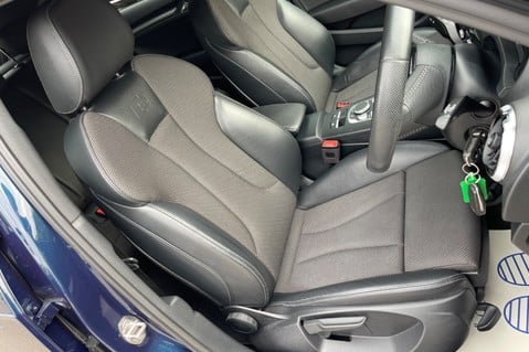 Audi A3 SPORTBACK TFSI BLACK EDITION - APPLE CAR PLAY -COSMOS BLUE - 4 NEW TYRES 31
