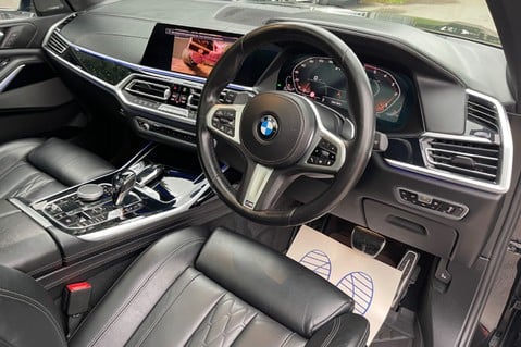 BMW X7 M50D -£6K EXTRAS -PRO REAR ENTERTAINMENT -TECH PACK -6 SEATS -FULL BMW S/H 50