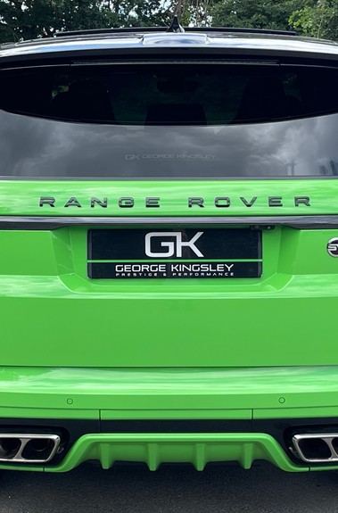 Land Rover Range Rover Sport SVR SVR -SVO BESPOKE FACTORY LAMBORGHINI GREEN PAINT -FULL LAND ROVER S/HISTORY 