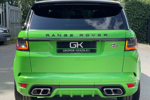 Land Rover Range Rover Sport SVR SVR -SVO BESPOKE FACTORY LAMBORGHINI GREEN PAINT -FULL LAND ROVER S/HISTORY 24