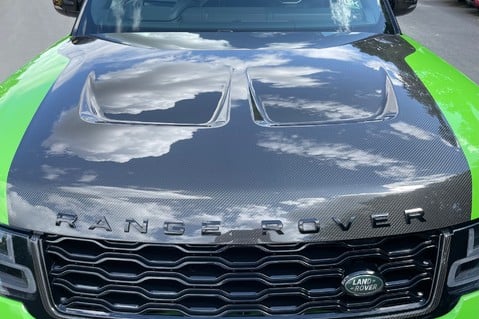 Land Rover Range Rover Sport SVR -SVO BESPOKE FACTORY LAMBORGHINI GREEN PAINT -FULL LAND ROVER S/HISTORY 25