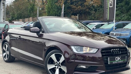 Audi A3 TDI SPORT - £20 ROAD TAX -SHIRAZ RED -DIAMOND CUT ALLOYS -ULEZ