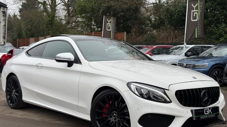 Mercedes-Benz C Class C 220 D AMG LINE PREMIUM PLUS -£20 TAX -PAN ROOF-19 INCH ALLOYS -BURMESTER