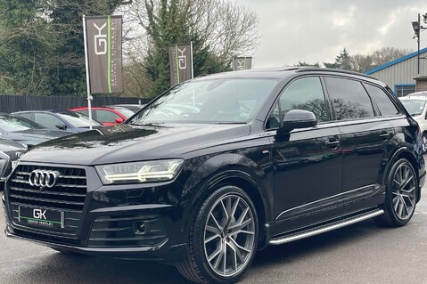 Audi Q7 TDI QUATTRO S LINE -£17K EXTRAS- TOUR/STYLE/COMF/SOUND/TECH PACKS -MATRIX 9