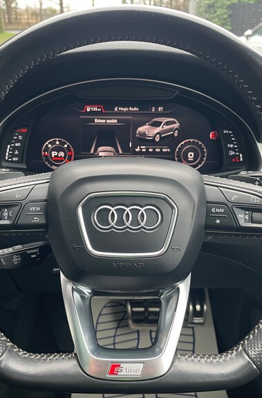 Audi Q7 TDI QUATTRO S LINE -£17K EXTRAS- TOUR/STYLE/COMF/SOUND/TECH PACKS -MATRIX 