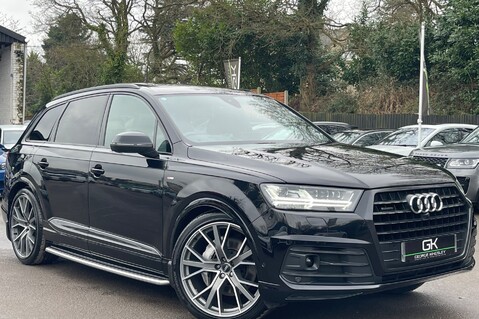 Audi Q7 TDI QUATTRO S LINE -£17K EXTRAS- TOUR/STYLE/COMF/SOUND/TECH PACKS -MATRIX 1