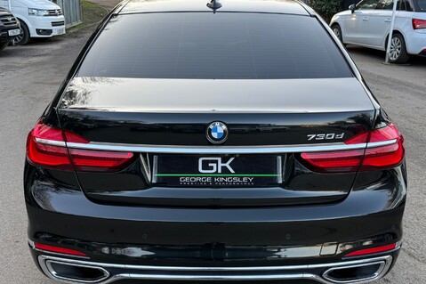 BMW 7 Series 730D EXCLUSIVE - REAR SEAT COMFORT PACKAGE -£6,235 OPTIONS -FULL BMW S/H 8