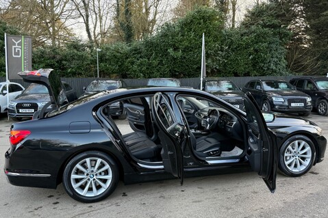 BMW 7 Series 730D EXCLUSIVE - REAR SEAT COMFORT PACKAGE -£6,235 OPTIONS -FULL BMW S/H 19